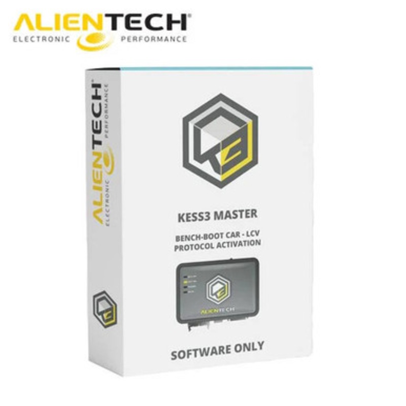 Alientech KESS3 Master Software, Bench-Boot Car, LCV Protocol Activation – Includes 12 Month Subscription