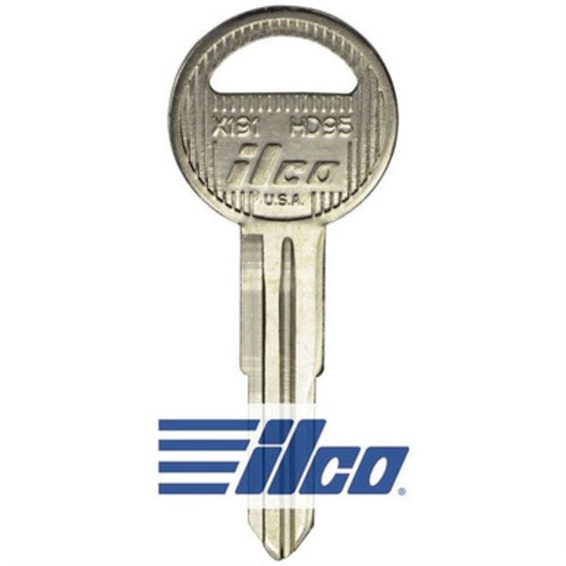 ILCO AF01209002 HD95 Mechanical Key, Pack of 10
