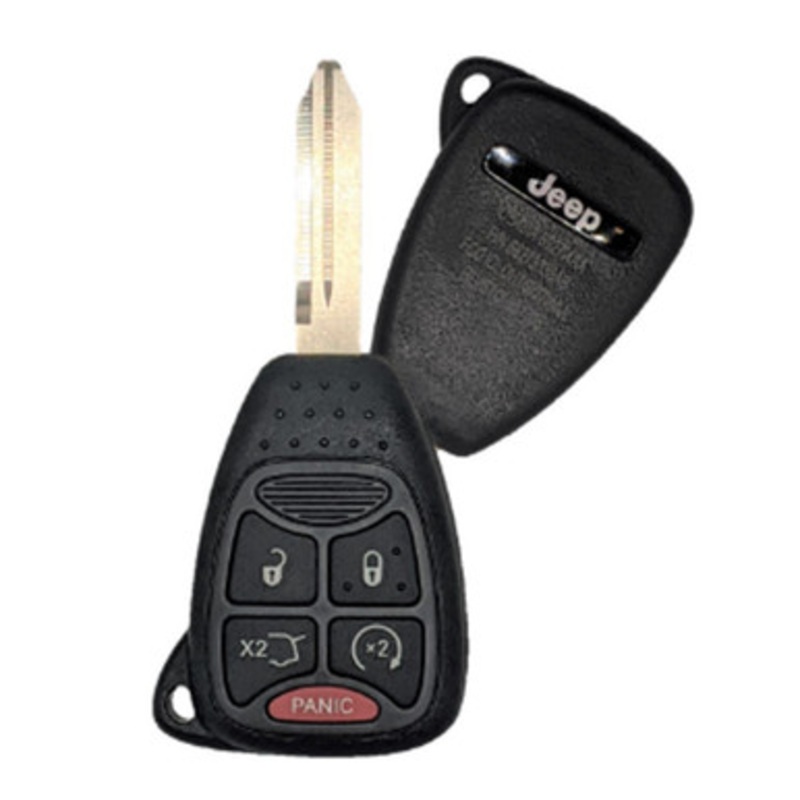 Jeep 5-Button Remote Head Key OHT692714AA 68273336AB 315 MHz, New OEM