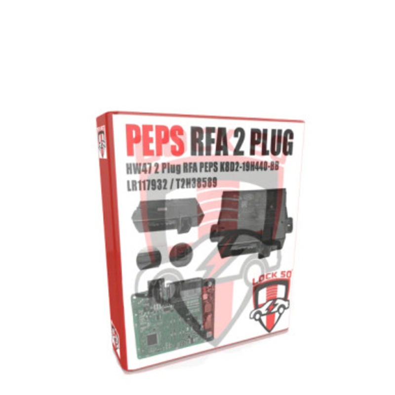 JLR Lock50 HW47 – 2 PLUG RFA Peps K8D2-19H440-BB-LR117932 / T2H38589 – HW47 NEW OEM