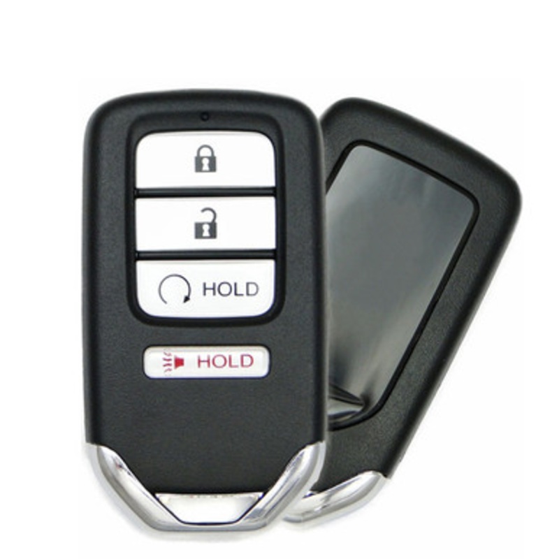 Keyless2Go Honda 4-Button Smart Key Driver 2 KR5V2X / A2C97488400 72147-T6Z-A31 433 MHz, Premium Aftermarket