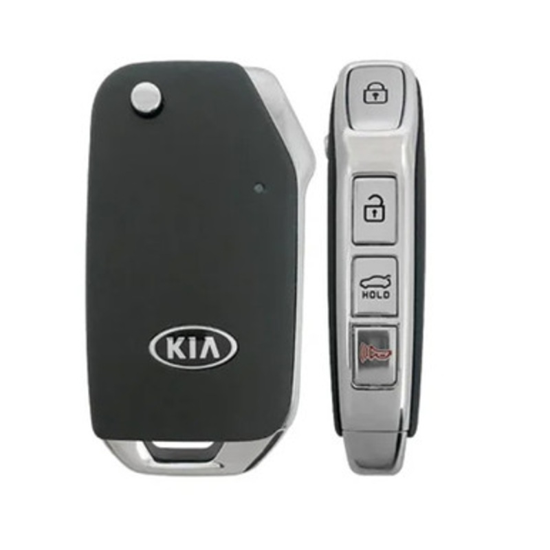 Kia 4 Button Remote Flip Key CQOTD00660, 95430-M6100, 433 MHz – New, OEM