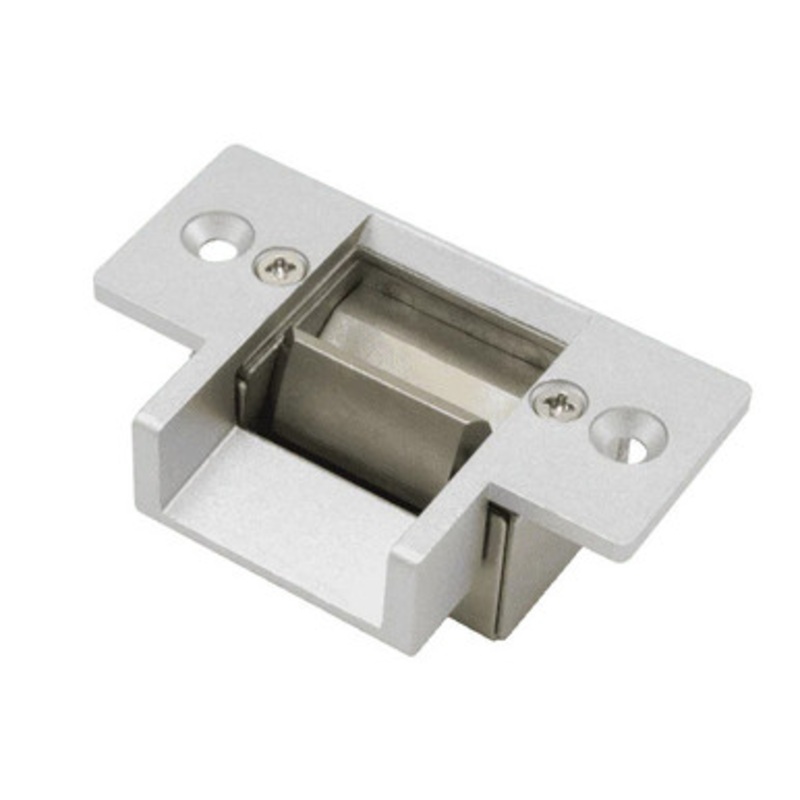 SECO-LARM – SD-991A-D1Q – ELECTRIC DOOR STRIKE – WOOD DOORS – REVERSIBLE – SYMMECTRIC – FAIL-SECURE – 8 ~ 16 VAC / 12 VDC – UL LISTED
