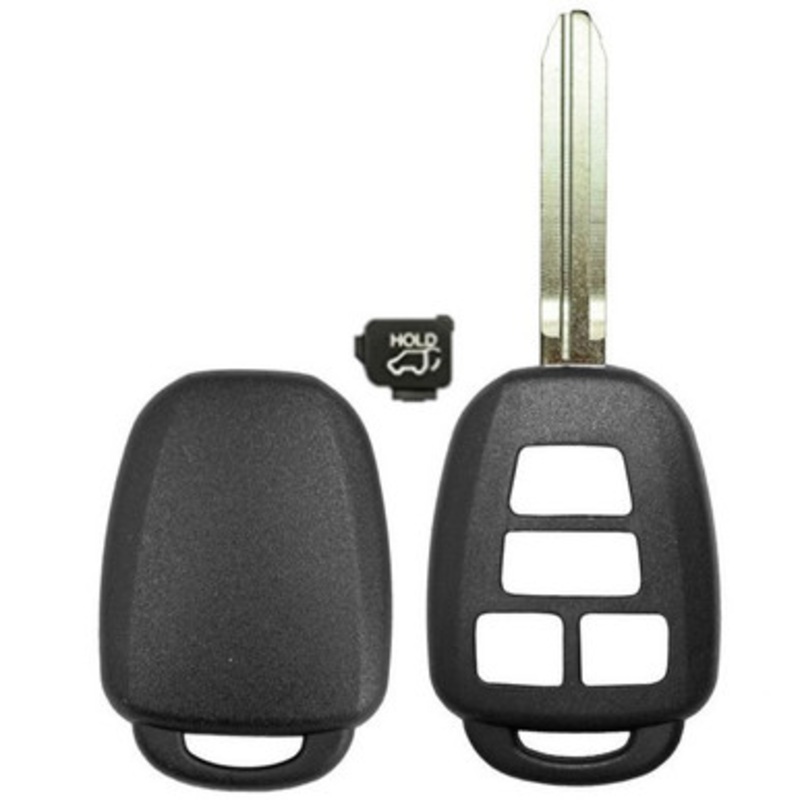 Toyota 4-Button Remote Head Key Shell – Aftermarket 193018