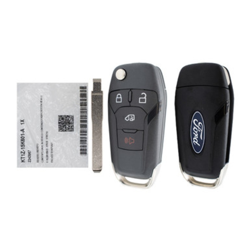 Ford 4 Button Remote Flip Key 164-R8236 N5F-A08TAA OEM NEW