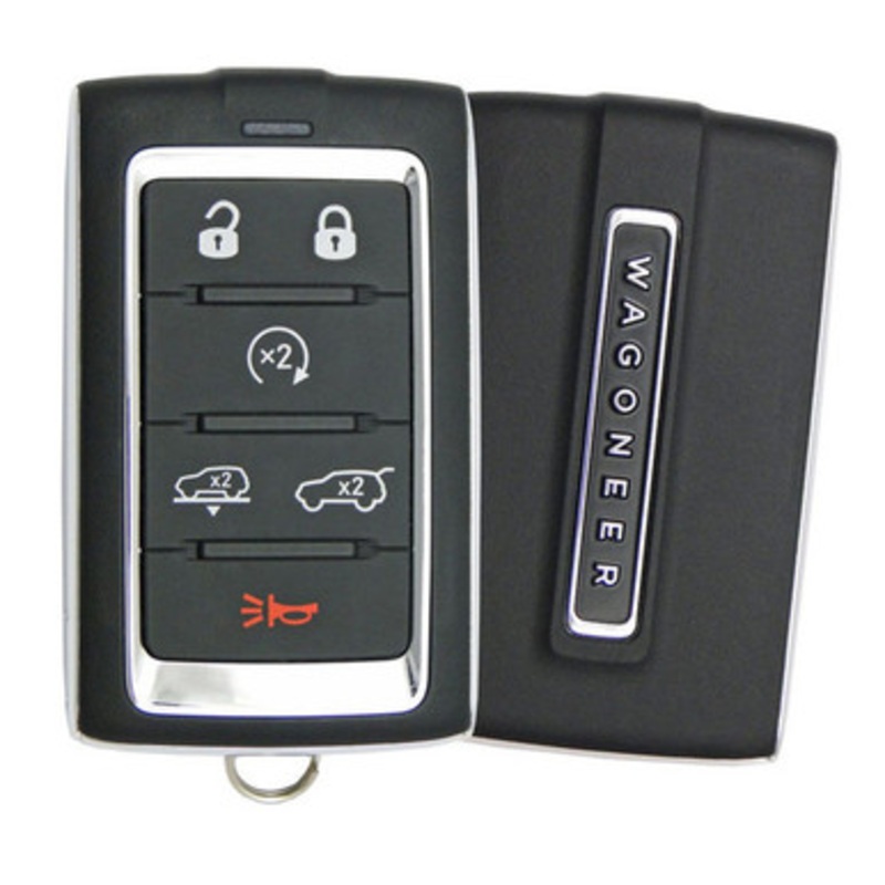 Jeep Wagoneer 6 Button Smart Key M3NWXFOB1, 68425092, 433 MHz – New, OEM