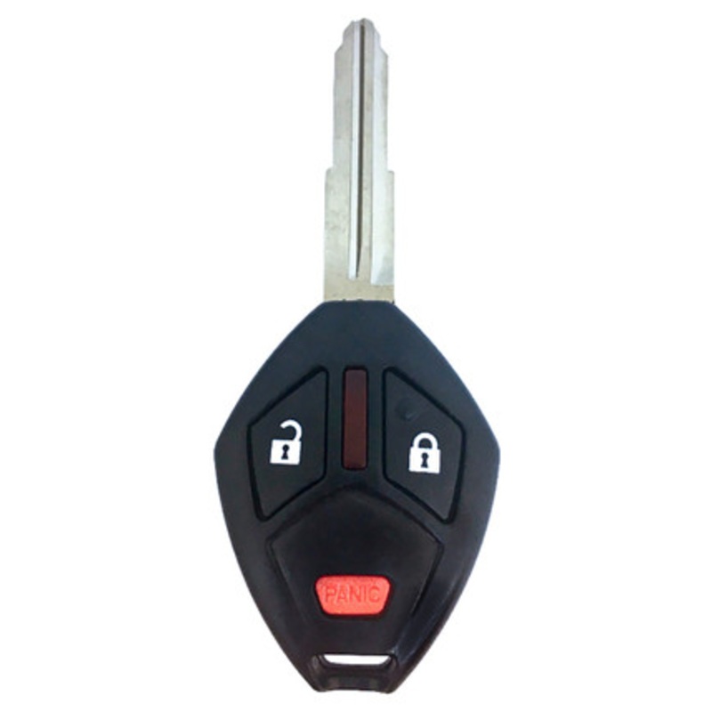 Mitsubishi 3 Button Remote Head Key OUCG8D-625M-A, 6370A148, 315 MHz – Refurbished, Recase