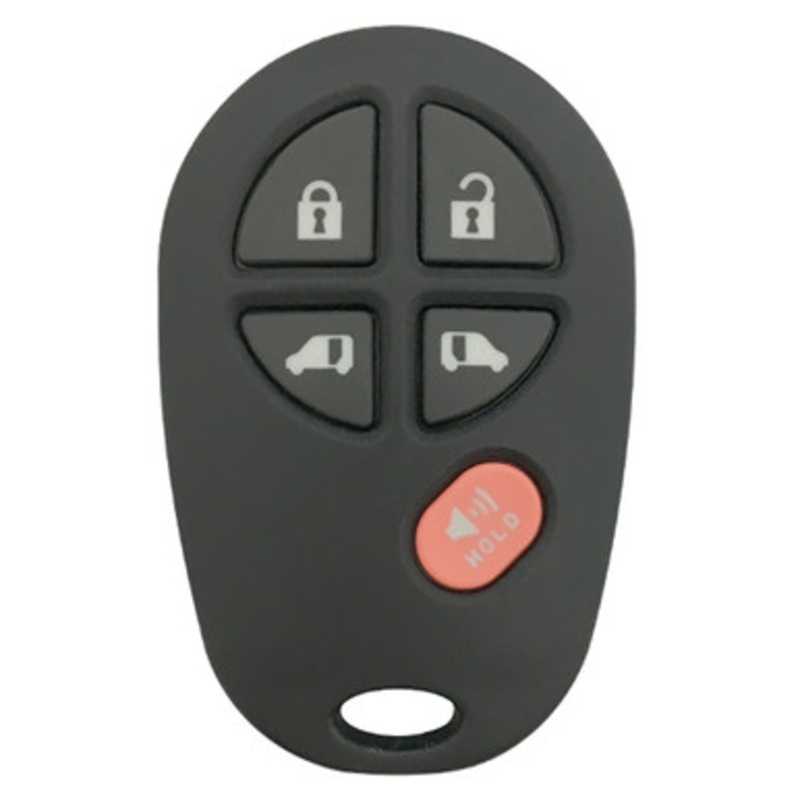 Toyota 5-Button Remote GQ43VT20T 89742-AE030 – Refurbished Recase