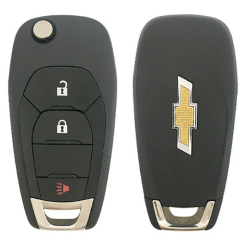 Chevrolet 3 Button Remote Flip Key LXP-T003, 13522783, 315MHz – Refurbished, Grade A