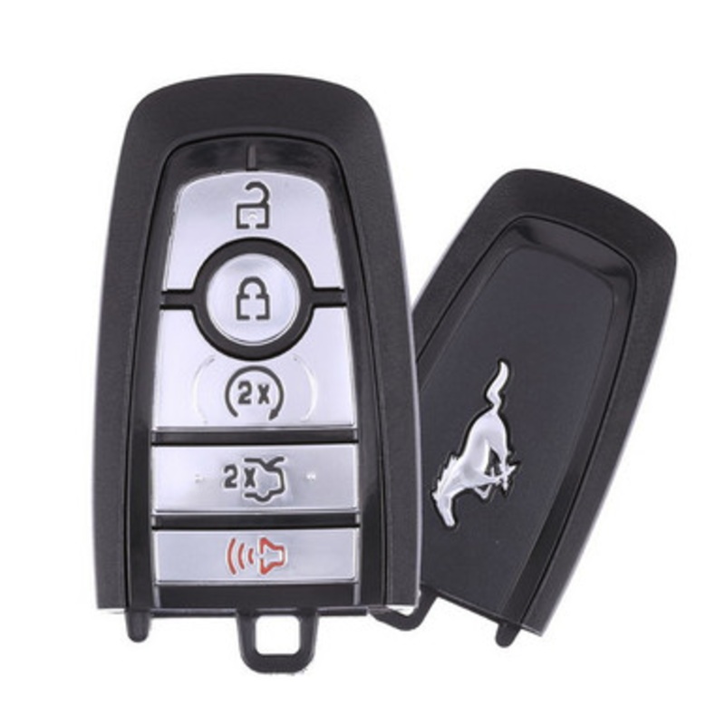 Ford Mustang 5 Button Proximity Smart Key M3N-A3C108397, 164-R8347, 433 MHz – Refurbished, Grade A