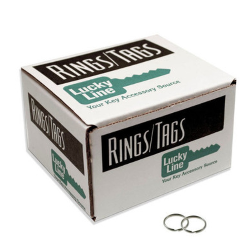 LUCKY LINE 76200 SPLIT KEY RING 3/4 – 100 PC