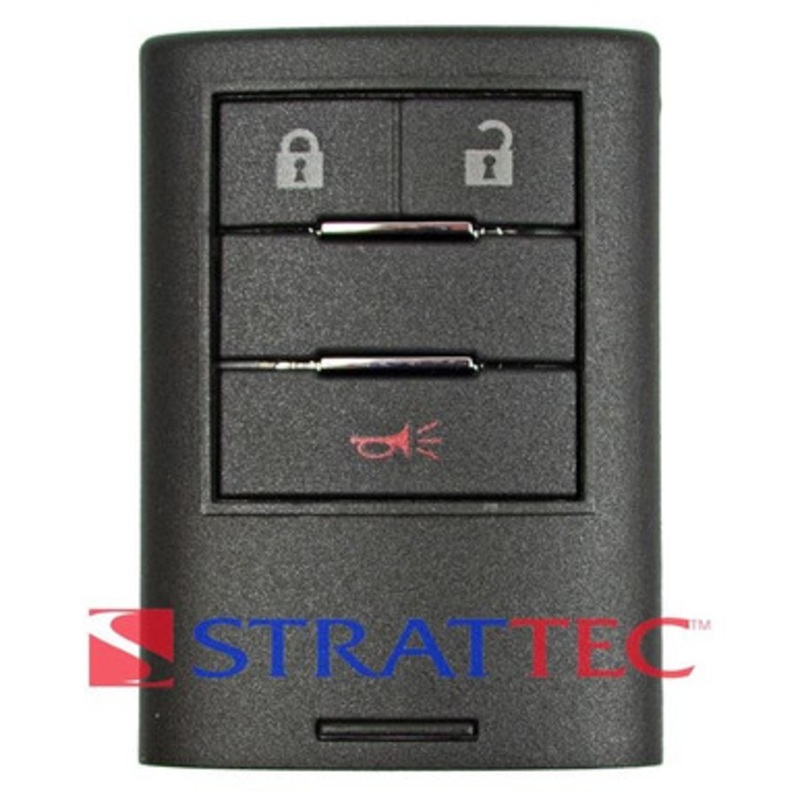 STRATTEC Cadillac Logo (5931852) 20984232, 22865378 3-Button Smart Key for Cadillac (315 MHZ)