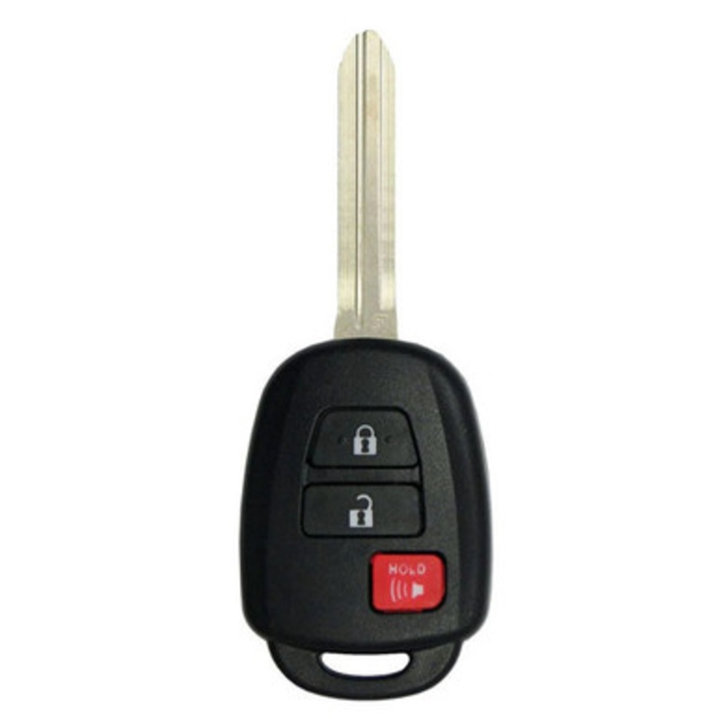 Toyota 3 Button Remote Head Key H Chip, HYQ12BDP, 89070-0R130, 315 MHz – Aftermarket