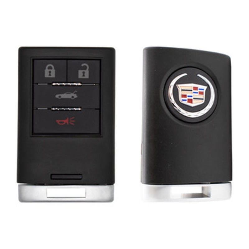 Cadillac 4 Button Driver 1 Smart Key M3N5WY7777A, 25926473, 315 MHz – Refurbished, Grade A