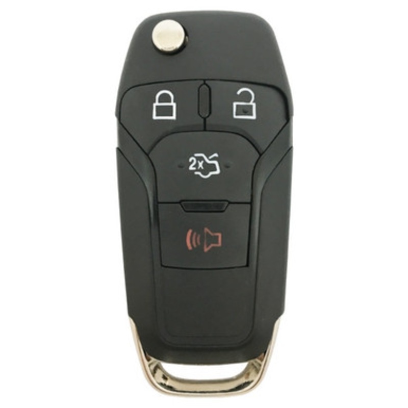 Ford 4 Button Remote Flip Key N5F-A08TAA, 164-R7986, 315 MHz – Refurbished, Recase