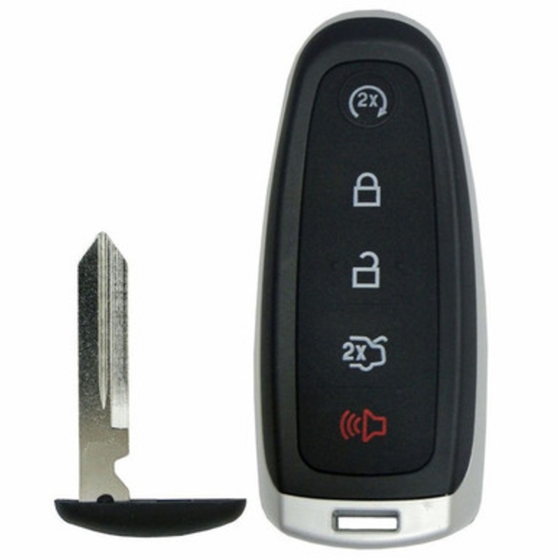 Ford 5 Button Smart Key M3N5WY8609, 164-R8092, 315 MHz with 164-R8041 Insert – Refurbished Grade B