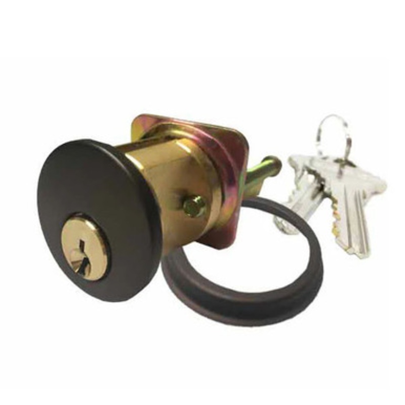 Kenaurd Premium Rim Cylinder  10B  Oil Rubbed Bronze  (KW1)