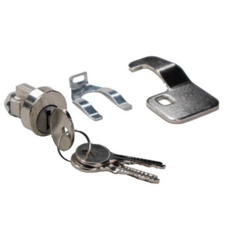 Kenaurd USPS Mailbox Lock – Counter-Clockwise – HL1 Keyway – Keyed Different – US14 Bright Nickel