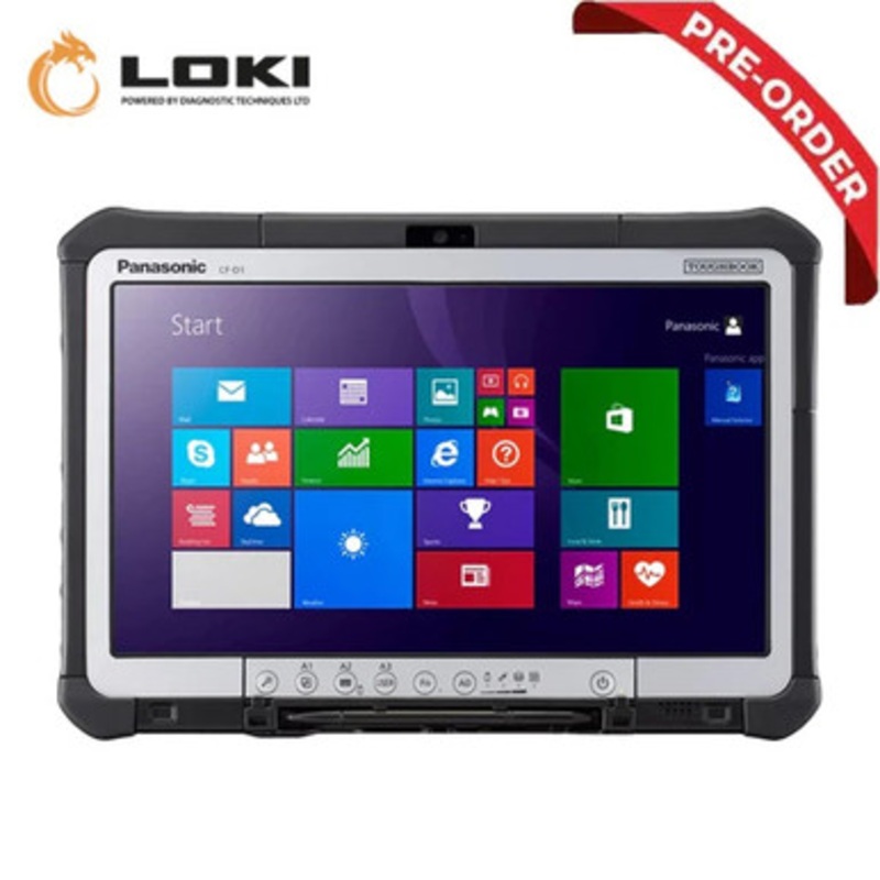 LOKI – CF-D1 – Panasonic ToughBook Tablet – Grade A Refurbished (PRE-ORDER)