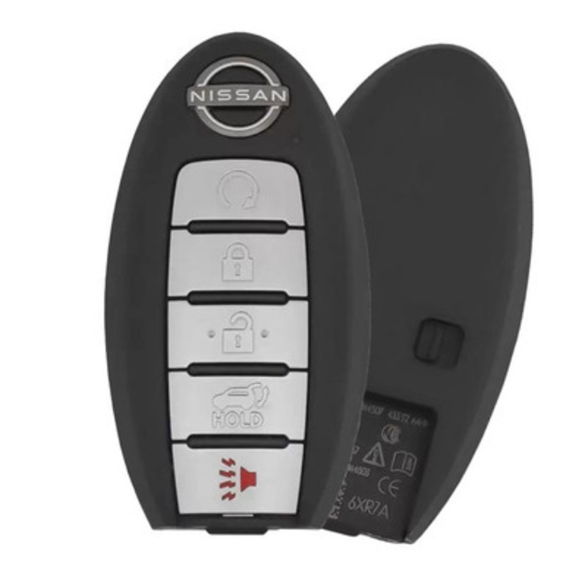 Nissan 5 Button Smart Key KR5TXN4, 285E3-6XR7A, 433 MHz – Refurbished, Grade A