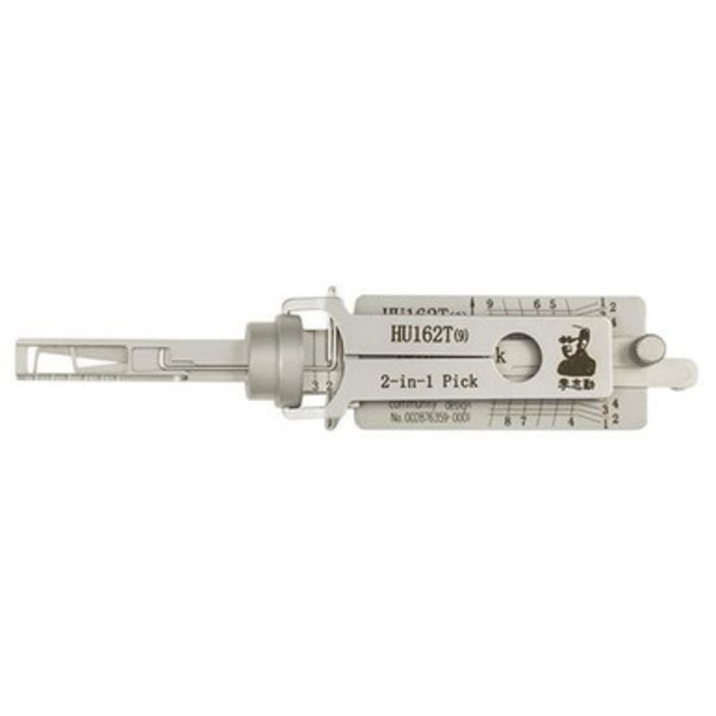 Original Lishi HU162-9CUT Audi Volkswagen 2-in-1 Pick