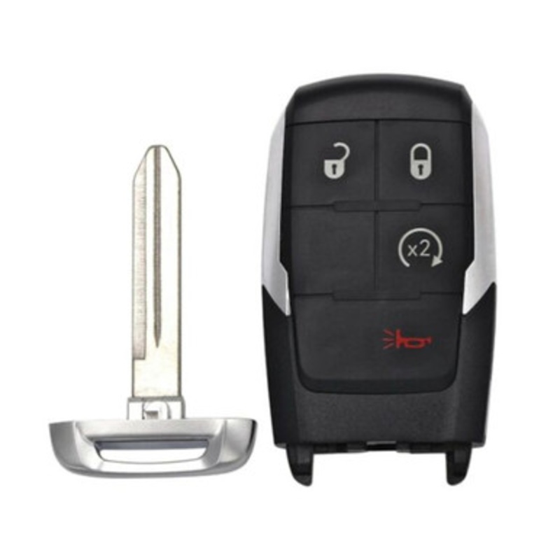 RAM 4-Button Smart Key GQ4-76T 68365327AB 433 MHz, Refurbished Recase
