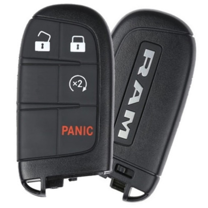 Ram Promaster 4 Button Proximity Smart Key M3N-40821302, 7FF22LXHAB, 433 MHz – New, OEM