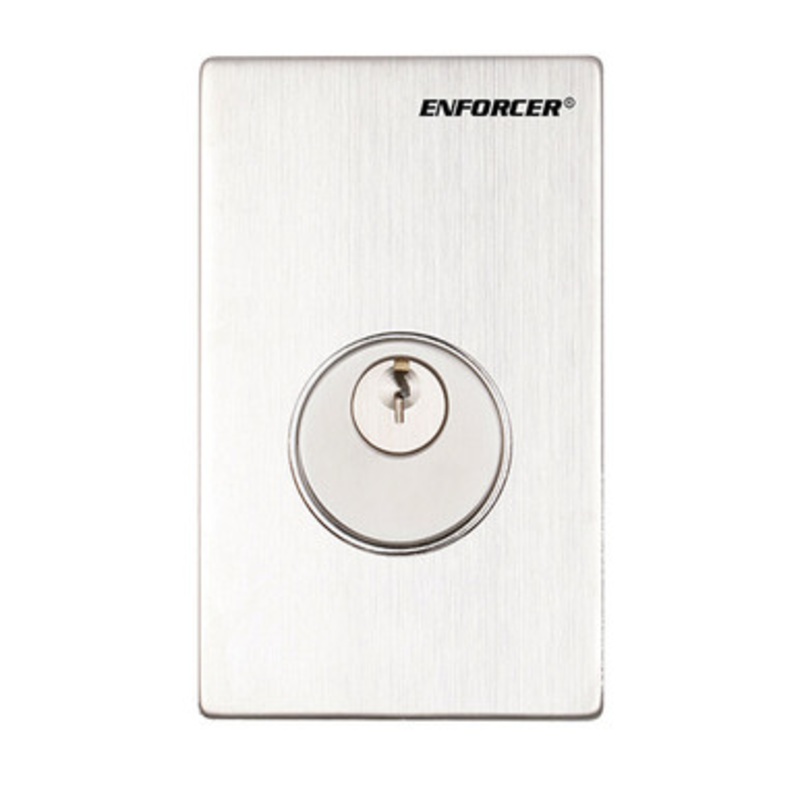 SECO-LARM – SD-72031-6MQ MORTISE CYLINDER KEY SWITCH – MAINTAINED