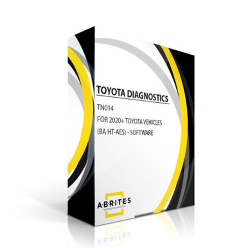 ABRITES TN014 Key Programming for 2020+ Toyota Vehicles (BA HT-AES) – Software
