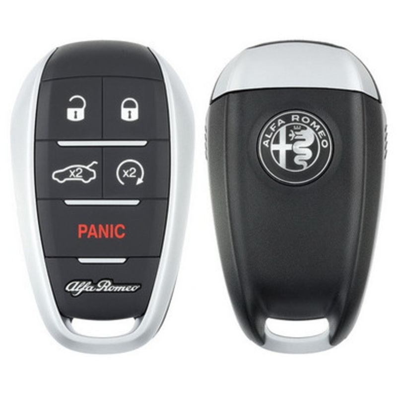 Alfa Romeo 5 Button Smart Key KR5ALFA434, 6EP44LXHAA, 433 MHz – New OEM