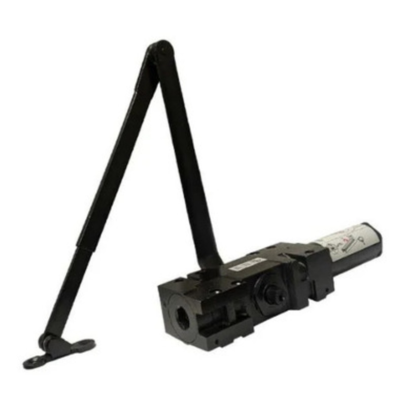 DeGuard Hydraulic Door Closer – Back Check Function – PA Bracket/Regular/Top Jamb – Adjustable Size 1-6 – Plastic Cover – Duradonic – Grade 1