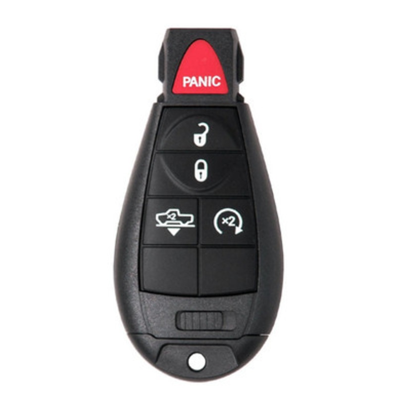 Keyless2Go RAM 5 Button Fobik Smart Key GQ4-53T, 68159655, 433 MHz – Premium Aftermarket