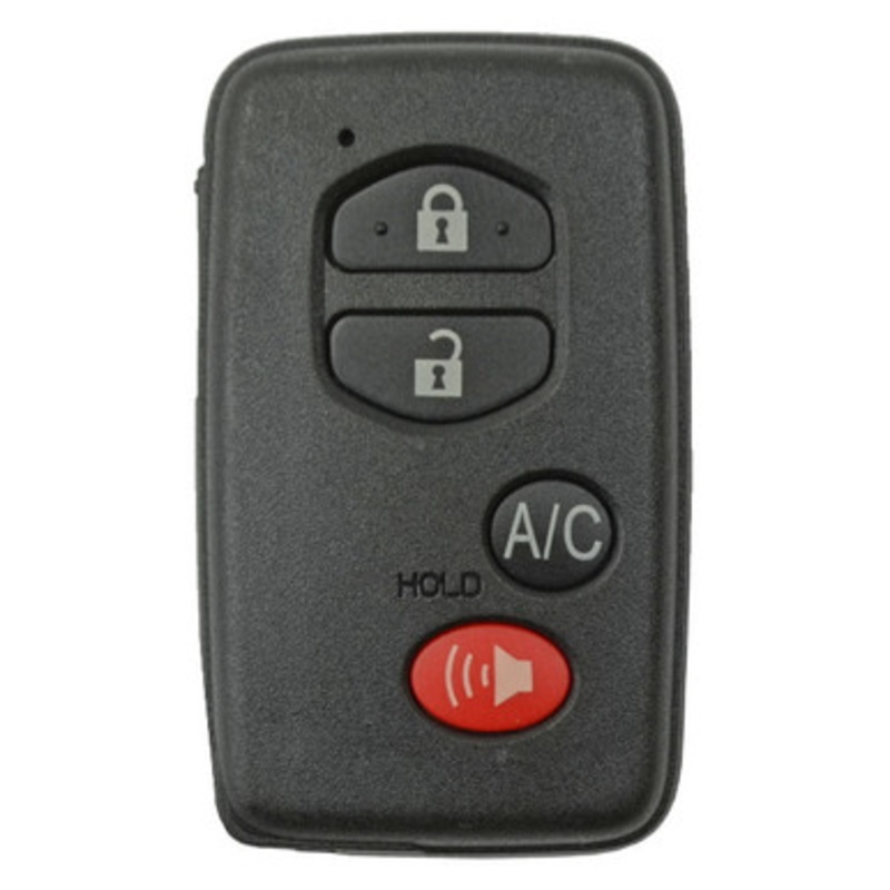 Keyless2Go Toyota 4 Button Proximity Smart Key (GNE Board – 5290) HYQ14ACX, 89904-47351, 315 MHz – Premium Aftermarket