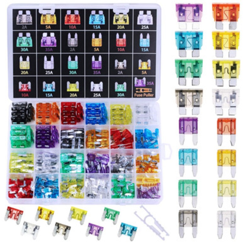 KEYSENTIALS Automotive Fuses Kit (24 pcs)