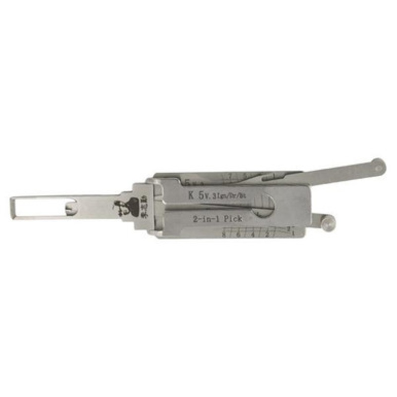 Original Lishi K 5 New Kia Keyway KK12 – 2-in-1 Pick – Door/Trunk/Ignition – Anti-Glare