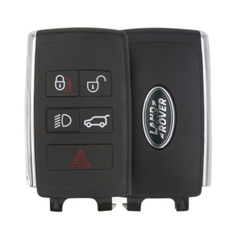 Range Rover 5 Button Remote Smart Key PEPS 433MHz JK52-15K601-DK / LR116874, New OEM