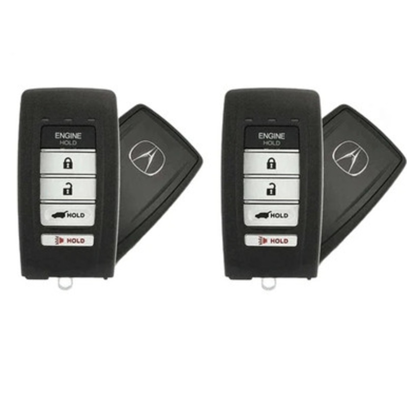 Acura 5 Button Driver 1 & 2 Smart Keys KR537924100, 72147-TZ6-A51, 72147-TZ6-A61, 902 MHz  (2 PACK) – New, OEM