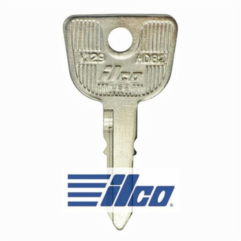 ILCO AF01047002 HD82 Mechanical Key, Pack of 10