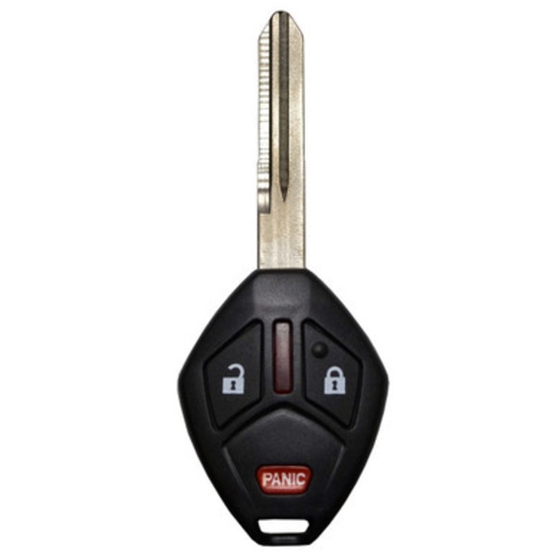 Mitsubishi 3 Button Remote Head Key OUCG8D-620M-A, MN141383, 315 MHz – Refurbished, Recase