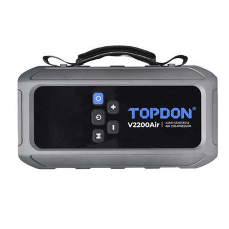 (PREORDER) Topdon 2-IN-1 2200 Peak AMP Jumper Starter & Tire Inflator