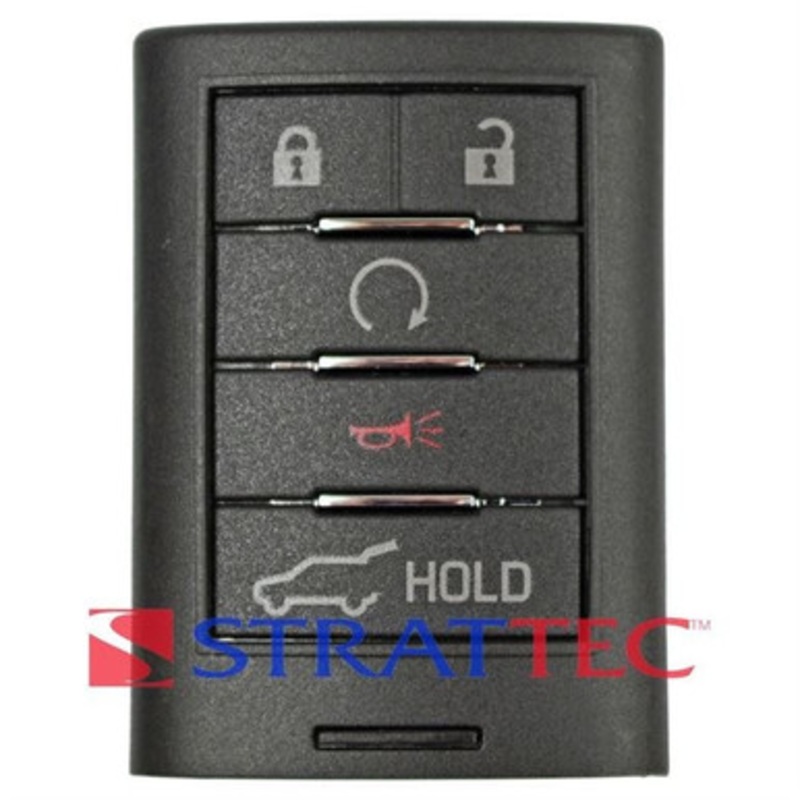 STRATTEC Cadillac Logo (5931857) 22865375 5-Button Smart Key for Cadillac (315 MHZ)