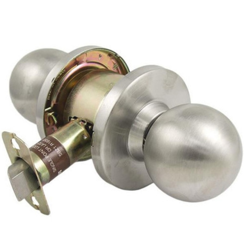 TELL PRO LINE Passage Knob Grd2 32D- 2-3/8 backset