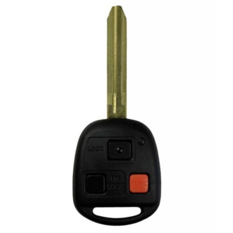 Toyota/Lexus/Scion 3 Button Remote Head Key HYQ1512V 89070-60090 – Refurbished Recase