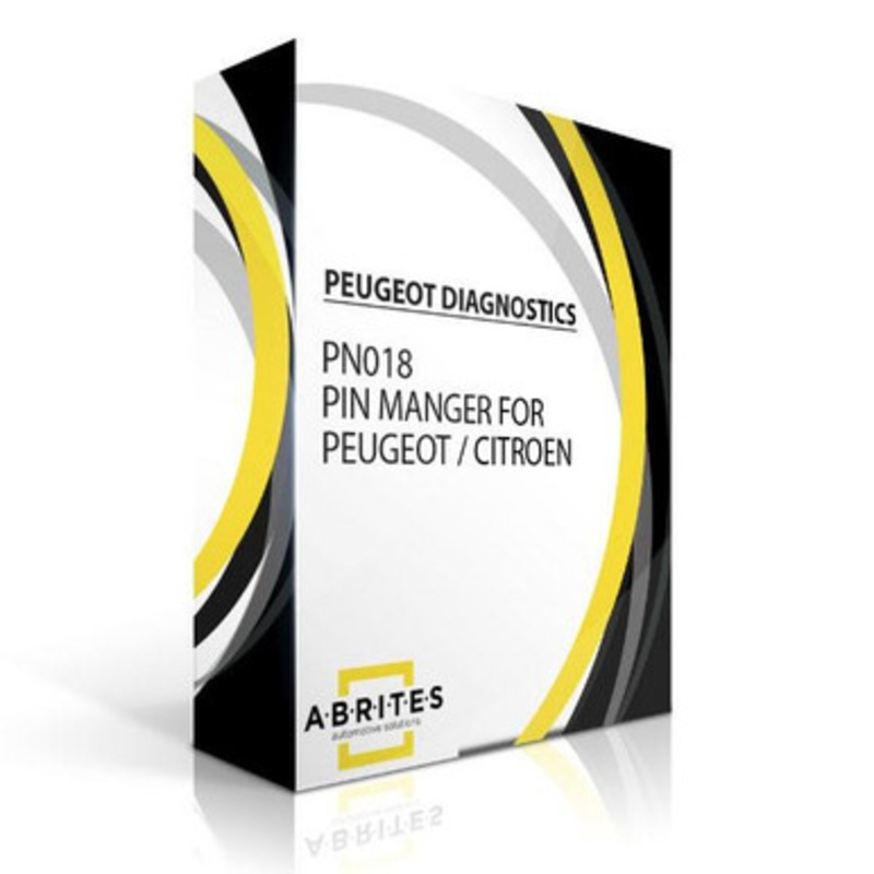 ABRITES PN018 PIN Manger For Peugeot / Citroen Diagnostics – Software