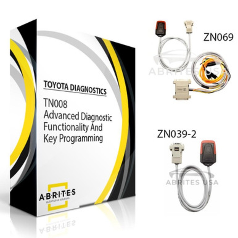 ABRITES TN008 Advanced diagnostic functionality and key programming (Including Mechanical H keys) – Software