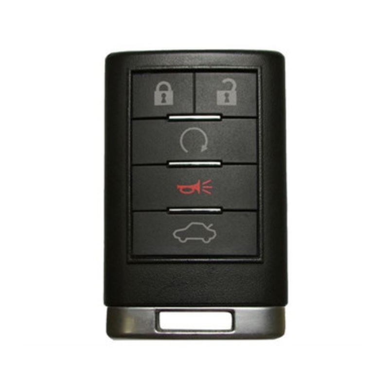 Cadillac 5-Button Remote Driver 1 OUC6000066 OUC6000223 20998255 – Refurbished Grade A