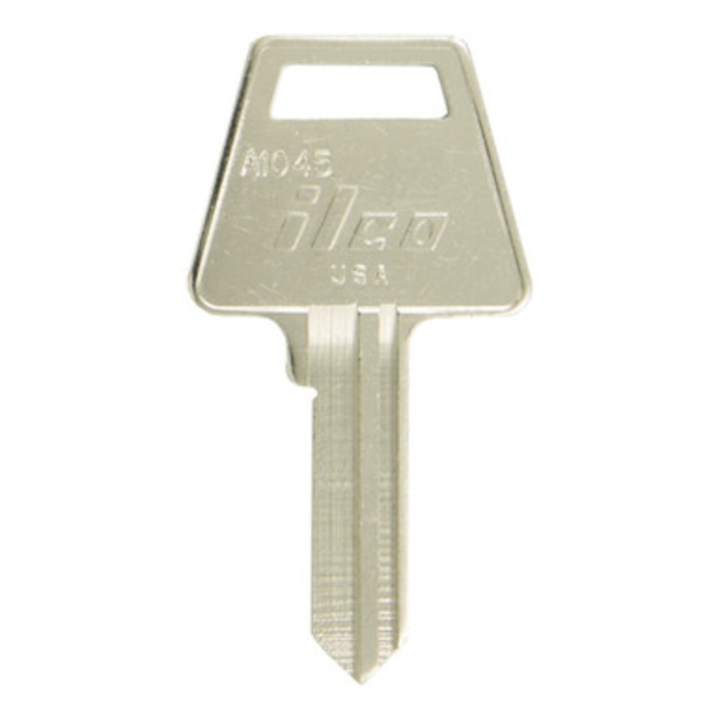 ILCO A1045 PTKB-2 American Padlock Key Blank – 10 Pack