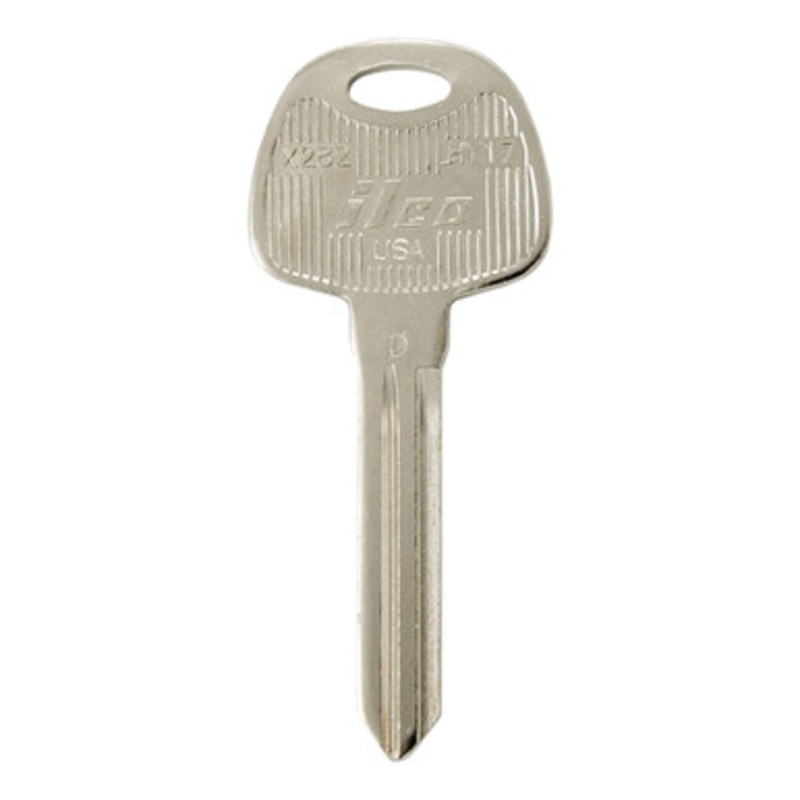 ILCO AF00007752 HY17 Mechanical Key, Pack of 10