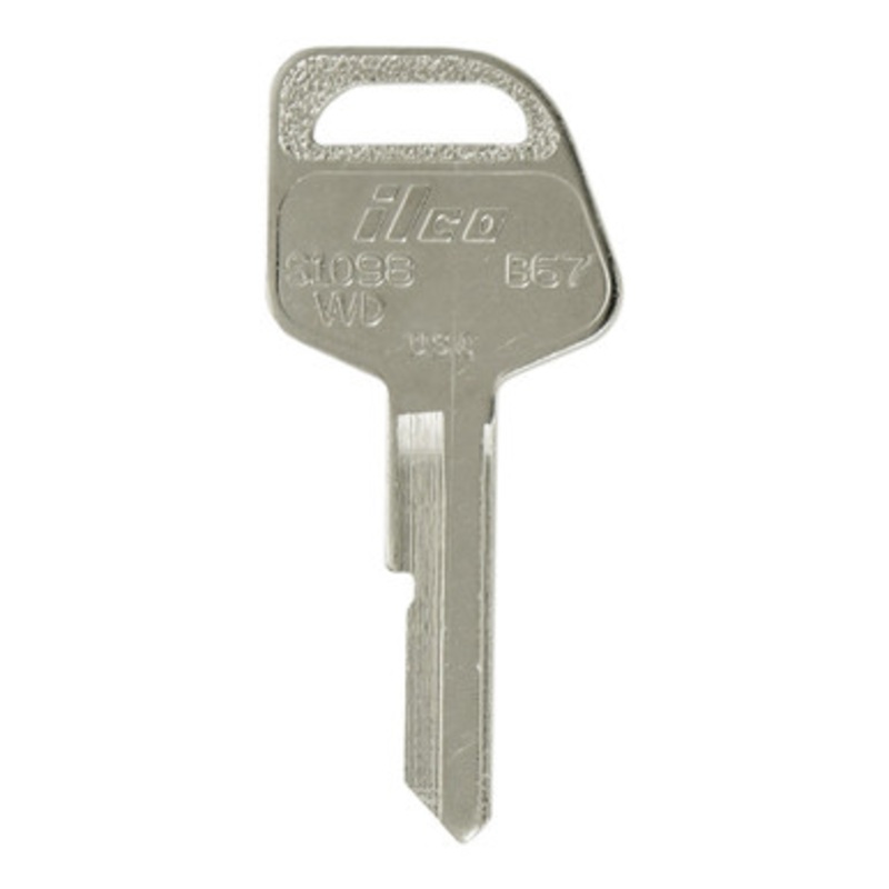 ILCO AL0117000B B67 Mechanical Key, Pack of 10