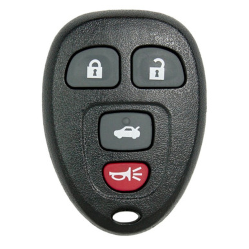 Keyless2Go Buick Chevrolet Pontiac 4-Button Remote KOBGT04A 15252034